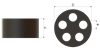 Picture of replace 6,0-12,0 by 2 x 1x4,7-1x6,6mm