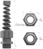 Picture of M16x1,5 / 5,0-10,0mm / TL=10,0mm