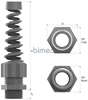 Picture of M25x1,5 / 9,0-16,0mm / TL=15,0mm