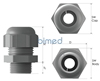 Picture of M20x1,5 / 3,0-6,0mm / TL=10,0mm / SW=27/27