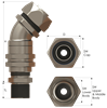 Picture of NPT 1/4" / 4,0-8,0mm / TL=16,0mm