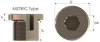 Picture of M16x1,5 / TL=15,5mm / SW=10mm