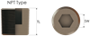 Picture of NPT 3" / TL=33,0mm / SW=16mm