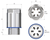 Picture of NPT 3/4" / 12,0 - 17,0mm / TL=12,0mm